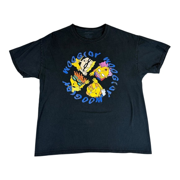 Nickelodeon Other - Nickelodeon Rocket Power T-Shirt Mens XL Black Woogity Woogity Graphic Tee